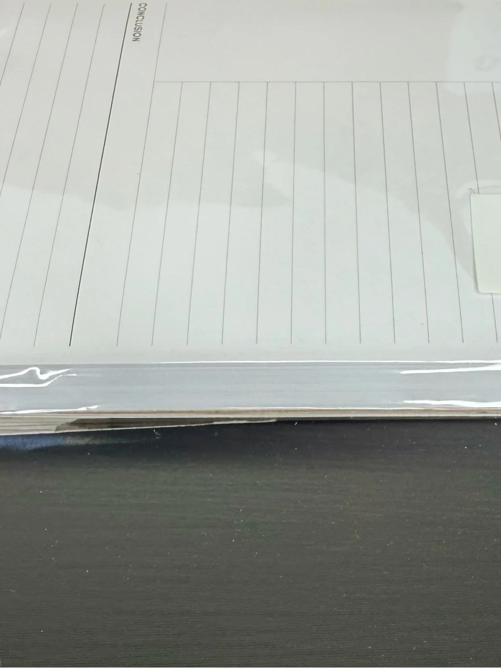 Cloth & Paper Left Bound QEC Notepad - Question/Evidence/Conclusion CP Petite